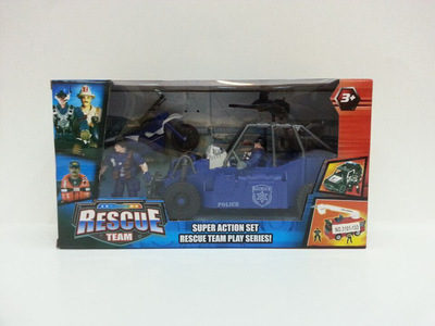 H048514警察军事模型玩具 寓教于乐的儿童益智科教新选择