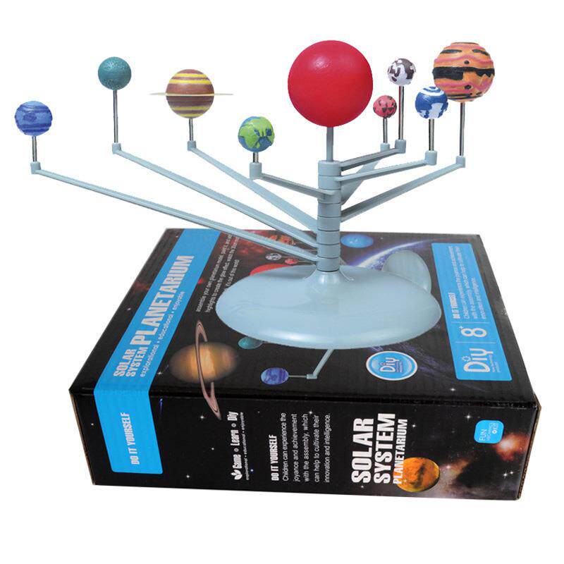 探索宇宙奥秘 大行星模型拼装太阳系玩具，让科学触手可及